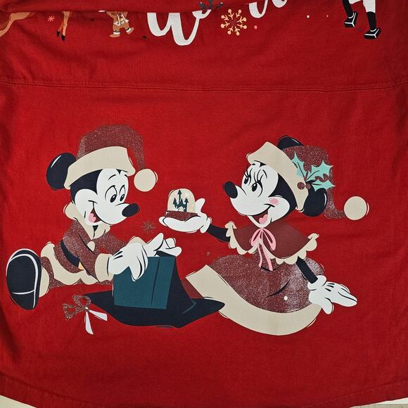 Mickey's Very Merry Christmas Party 2023 Red Spirit Jersey Size L - Picture 5 of 10